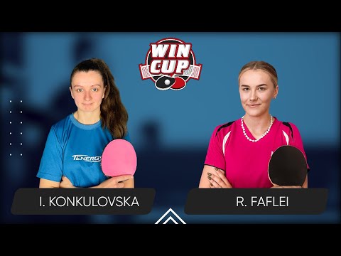 11:00 Iryna Konkulovska  - Romaniia Faflei West 1 WIN CUP 03.11.2023 | TABLE TENNIS WINCUP