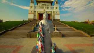 preview picture of video 'Элиста - Хурул, Буддийский храм \TimeLapse'