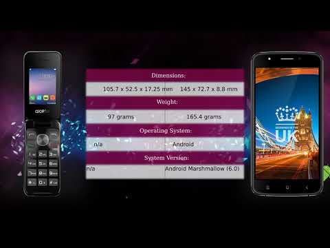 Alcatel 20.51 X vs STK Sync 5e Dual SIM - Phone comparison