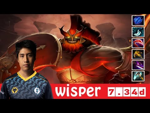 [DOTA 2] EG.Wisper the MARS [OFFLANE] [7.34d]