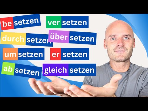 Das Verb "setzen" | Wortschatz trainieren