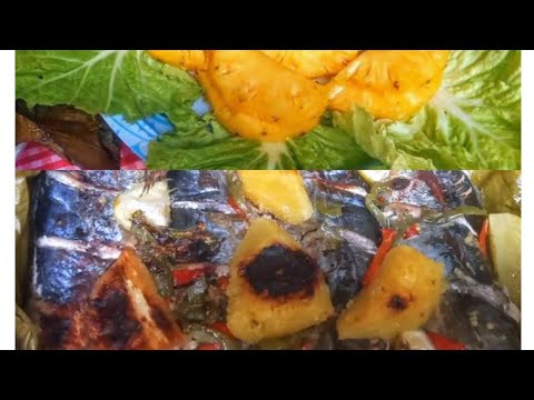 Bake zinger fish with pineapple | tuna fish | western province,Solomon islands🇸🇧