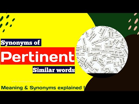 synonyms of pertinent | similar word for pertinent | pertinent ka synonyms | pertinent synonym