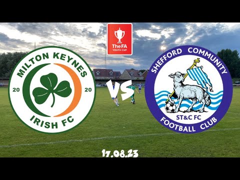 FA YOUTH CUP ACTION, 9 GOALS, UNREAL FINISHING - MK Irish u18 vs Shefford T+C highlights