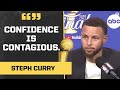 Steph Curry speaks on the Celtics comeback in the 4th Q of Game 1 I CBS Sports HQ I NBA Finals