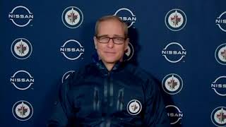 Winnipeg Jets Practice Report media availability: Coach Paul Maurice