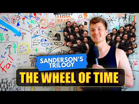 Sanderson's Wheel of Time Trilogy Explained On A Whiteboard