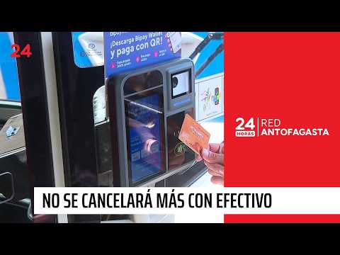 El efectivo en el transporte público mayor, ya no va más | 24 Horas - Red Antofagasta