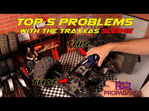 Top 5 Problems With The Traxxas Sledge Right Out Of The Box
