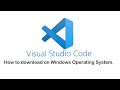 How to  download & Install VS Code In 2 Minutes | Windows | Hindi