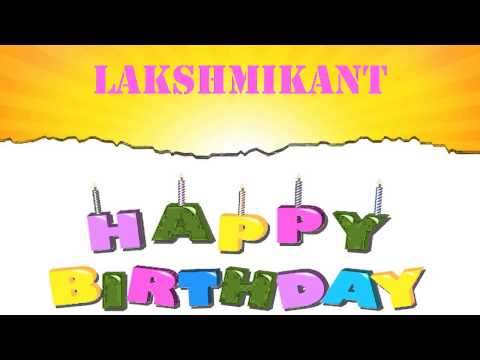 Lakshmikant   Wishes & Mensajes - Happy Birthday