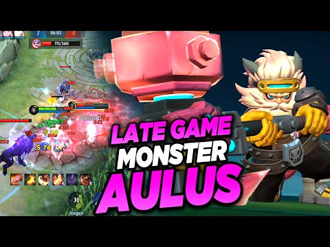 ONE SHOT BUILD!!🔥MOST BROKEN FIGHTER AULUS UNSTOPPABLE IN LATE GAME | Aulus Gameplay Mobile Legends