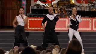 Alcazar-Blame it on the disco LIVE.Allsång på Skansen 2014.