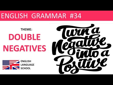 Double Negatives in English