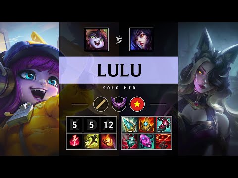 Lulu Mid vs Ahri - VN Master Patch 25.08