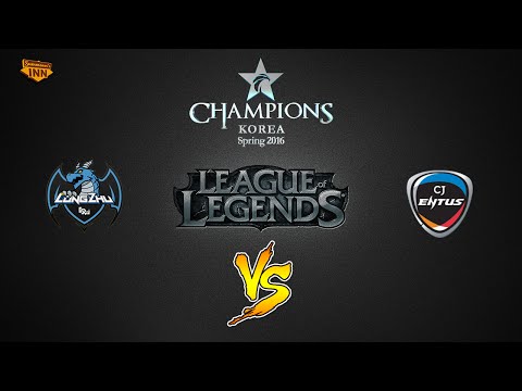 Longzhu Gaming vs. CJ Entus | LCK Spring Split 2016 | W10D2 Game 2