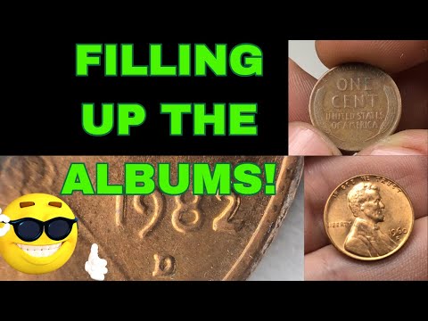 Coin Roll Hunting $25 Pennies Box - Hunt And Album Fill Ep. 2