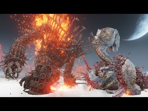 Armored Furnace Golem Vs Old Bosses - Elden Ring Shadow of the Erdtree
