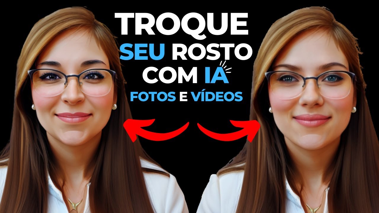 🔄Como Trocar Rosto em Fotos e Vídeos com IA em Alta Qualidade