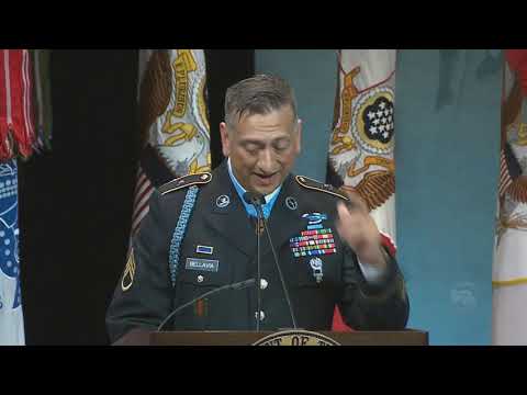 AMAZING SPEECH of Medal of Honor recipient Army Staff Sgt. David G. Bellavia