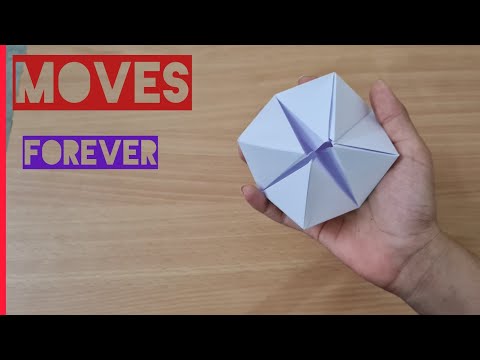 How To Make A Paper Moving Flexahedron|Easy And Fun Flexahedron| Unique Origami|