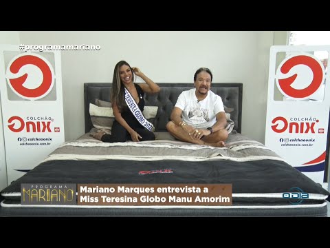 A Miss Teresina Globo Manu Amorim na cama com Mariano 06 11 2021