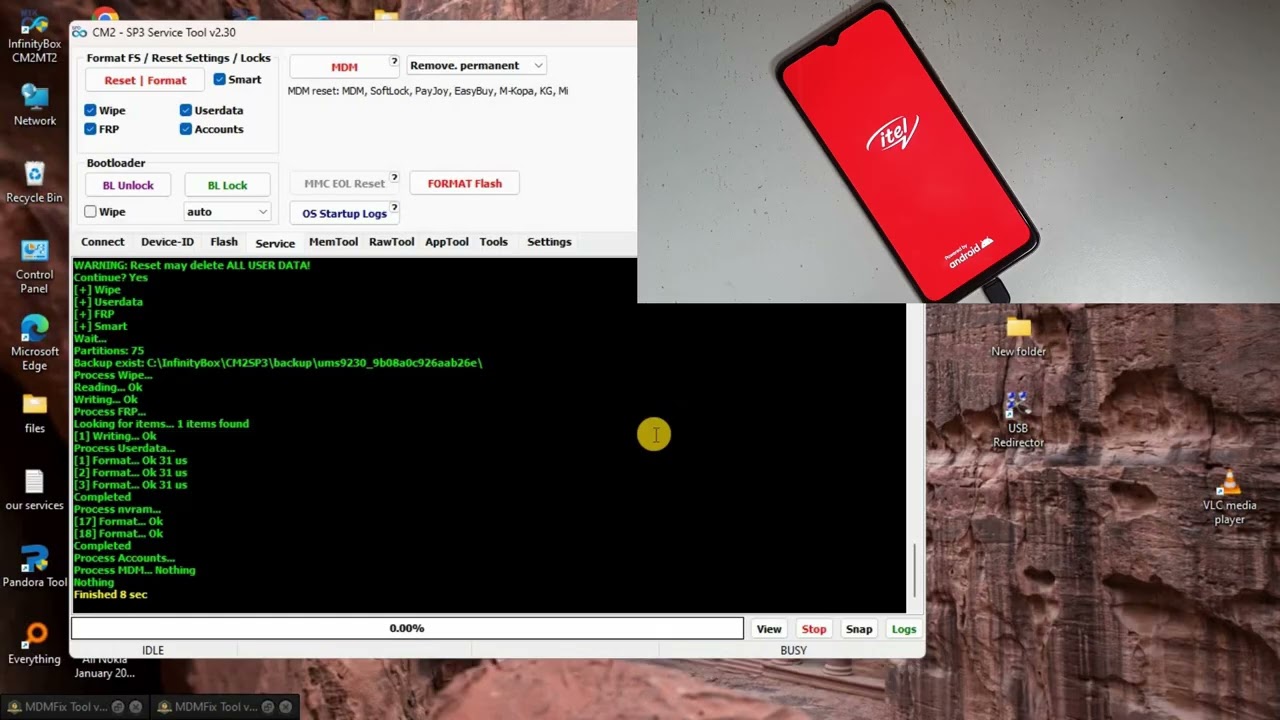 Hard Reset Itel S23 Remove Screenlock Itel S665L Reset Pin Cm2 Easy!!