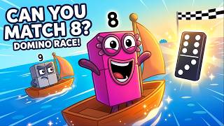 🚀 Numberblocks Sailboat Race! Complete the Counting Challenges