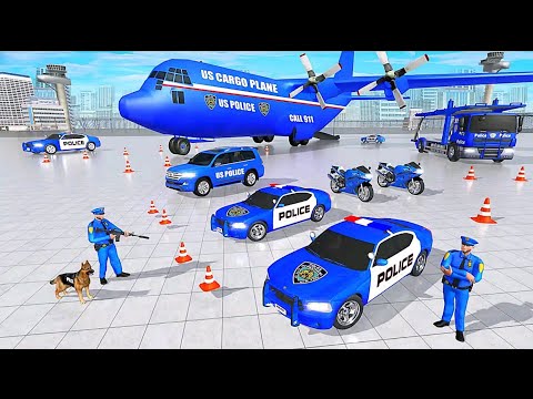 Vehicles Police Cargo Truck Transport Simulator Part2 - Android Gameplay