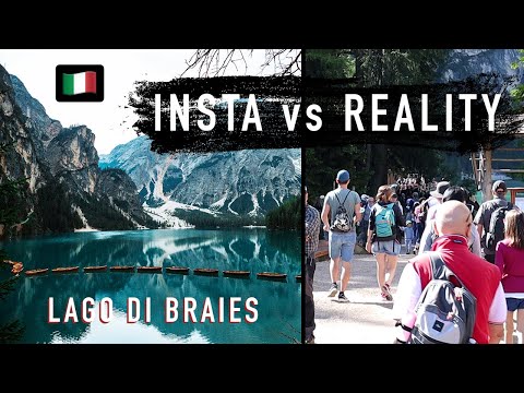 Lago Di Braies, INSTAGRAM vs REALITY! Most photographed lake in the Dolomites