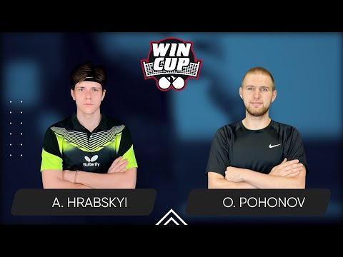 01:45 Andrii Hrabskyi - Oleksandr Pohonov 02.11.2025 WINCUP Master. TABLE 1