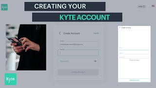 Creating a Kyte account