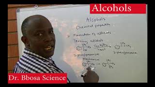 Alcohols part 2 of 2 Chemical properties By Dr Bbosa Science