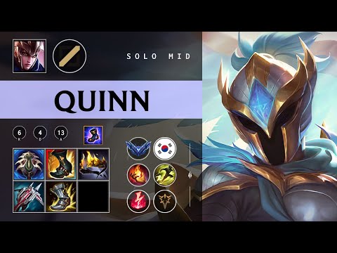 Quinn Mid vs Lissandra - KR Diamond Patch 26.01