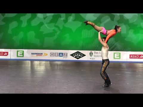 ROCK-N-SWING.COM | 🇭🇺 LÉNÁRT János - ÁCS Vivienn | Couple Dance Show | World Cup Graz 2021