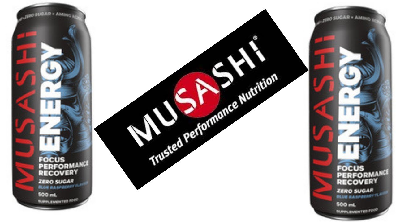 Musashi Blue Raspberry Energy Drink Review