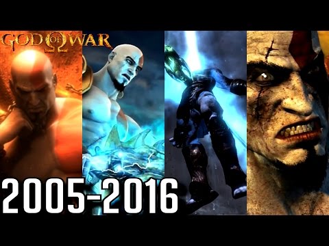 God of War ALL ENDINGS 2005-2016 (PS2, PS3, PS4, PSP)