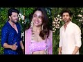 Sharvari Wagh Kartik Aaryan Vicky Kaushal Reached At Kriti Sanon S Diwali Party Shudh Manoranjan
