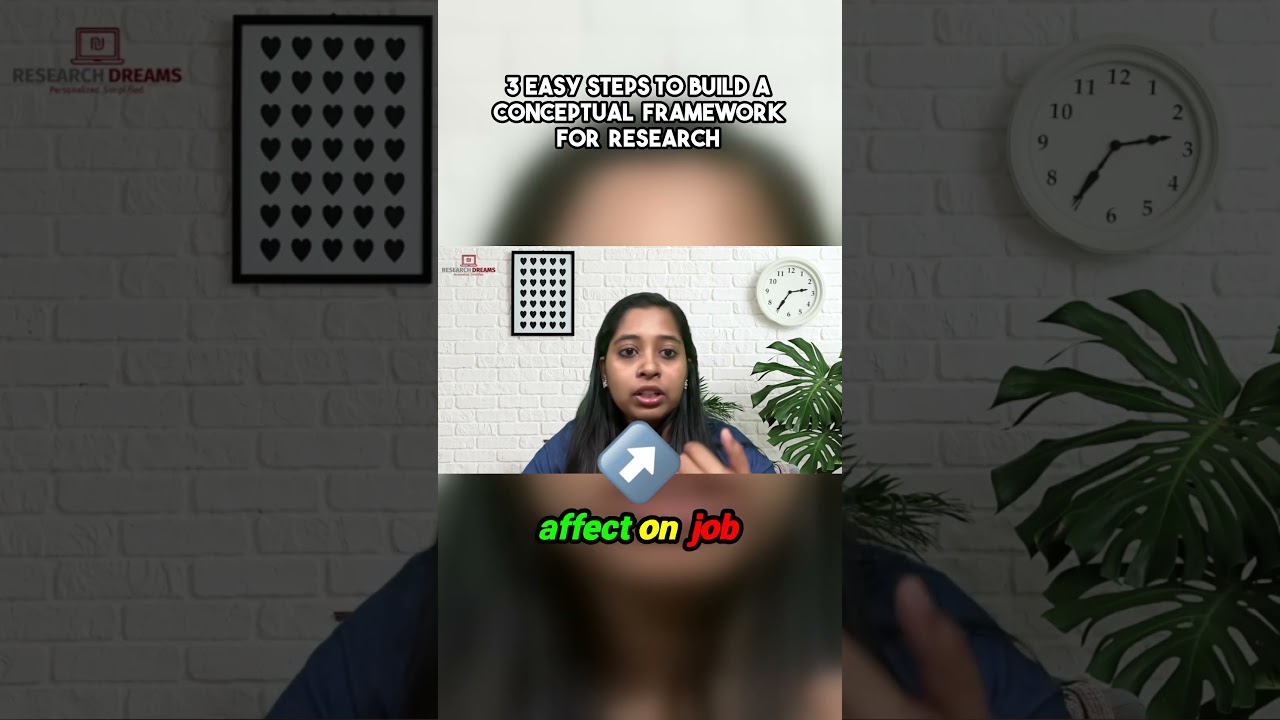 3 Easy Steps to Build a Conceptual Framework for Research