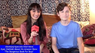 The Dangerous Book For Boys Star Kyan Zielinski Interview With Alexisjoyvipaccess video