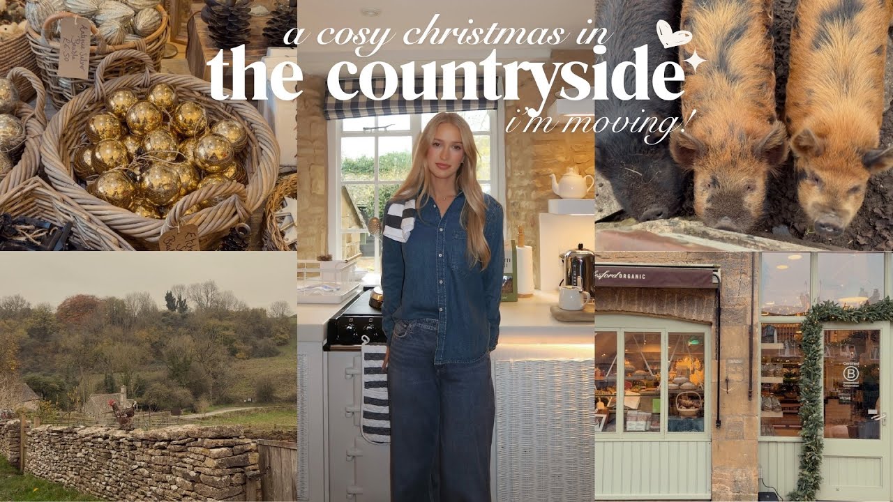 the start of a very cosy christmas in the cotswolds: i'm moving!