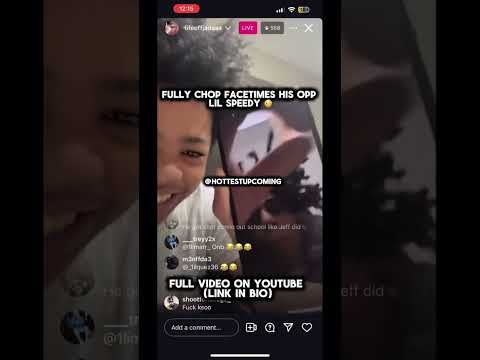 #fullychop on FaceTime with #lilspeedy #bloodhound #viral #shorts #recommended #funny #rapper