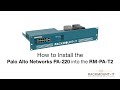 Rackmount IT Kits de montage en rack RM-PA-T2 pour Palo Alto PA-220