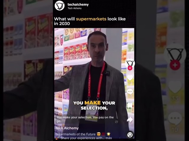 El súper del futuro: una selección digital y todo listo a la salida