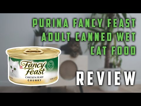 ✅Purina Fancy Feast Adult Canned Wet Cat Food Review 2021