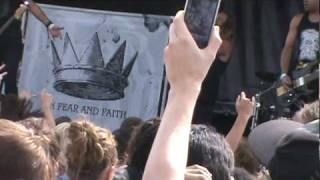 In Fear And Faith - Your World On Fire - Edmonton Warped Tour 2010
