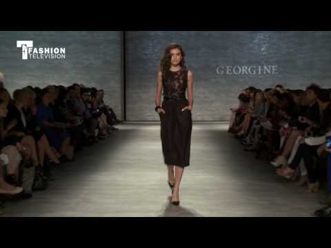 Georgine Mercedes Benz Fashion Week New York Spring 2015