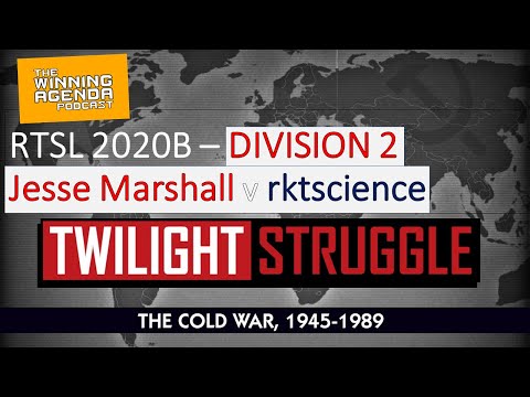 Twilight Struggle - Jesse Marshall v Rktscience - RTSL 2020-B