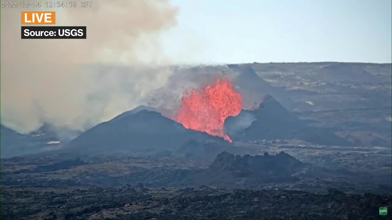 Mauna Loa, the World’s Largest Active Volcano Erupts