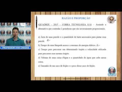 0789 - QUADRIX - RAZÃO E PROPORÇÃO